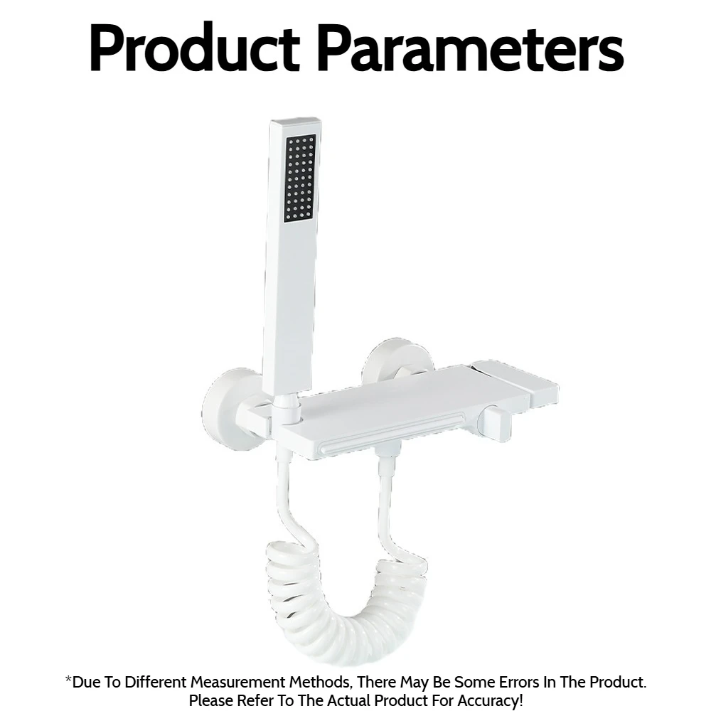 Серый латунный современный смеситель для душа с водопадом настенный ручной