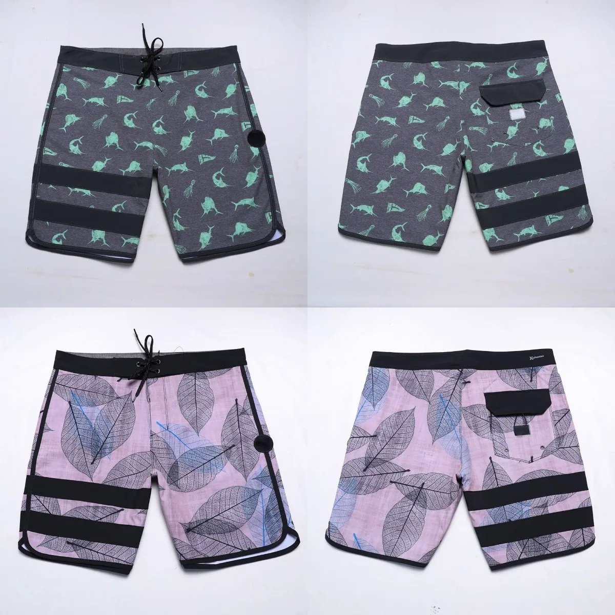 Шорты мужские быстросохнущие водонепроницаемые для серфинга из полиэстера