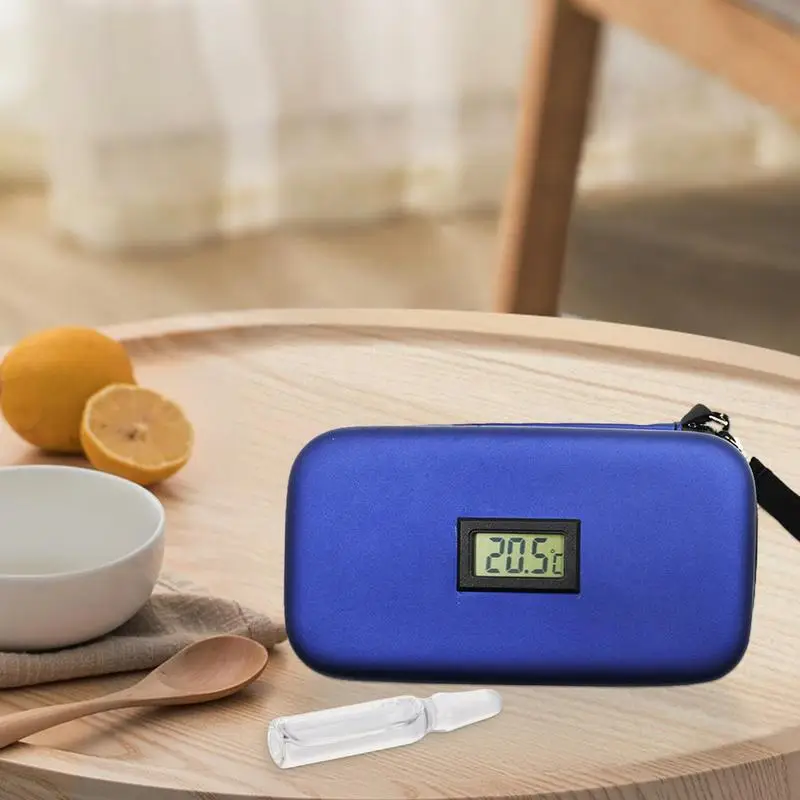 Портативная дорожная мини-сумка-холодильник охлаждающая медицинская