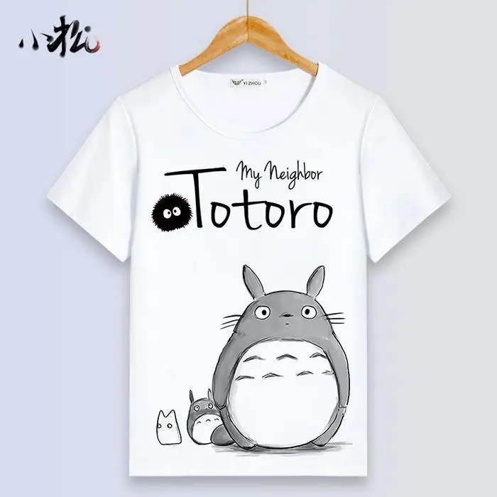 Ghibli Totoro women clothing aesthetic clothes tops t shirts t-shirts for women graphic  t shirt women kawaii clothes oversized