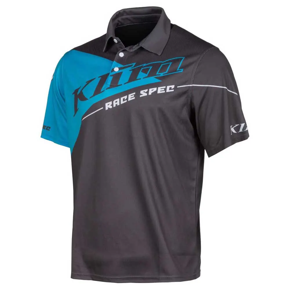 2023 Men's New KLIM RACE SPEC F1 Racing Motorcycle Short Sleeve Polo Shirt Fast Dry And Breathable Cycing Jersey T -shirt 02