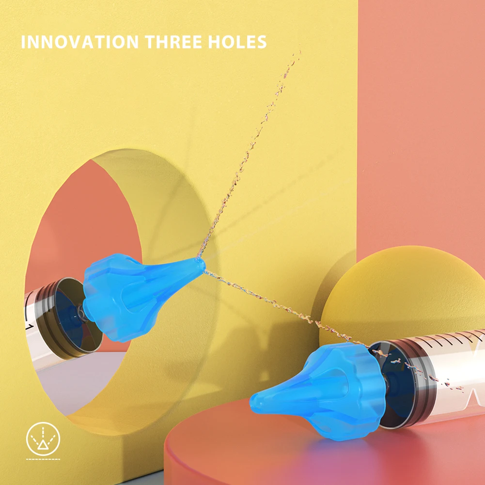 

Baby 10ML Ear Syringe Ear Wax Cleaner 2 Pieces Syringe Canal Irrigator For Children Adult Universal Ear Wax Flusher Tool Ear Car