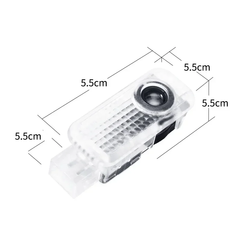 Фото 2x Лазерный проектор-проектор эмблемы Ghost Shadow с LED-подсветкой для дверей автомобиля Audi A7 A8 A3 A4 A5 A6 TT Q3 Q5 Q7 A1 B5 B6 B7 B8 B9 8P C6 №5