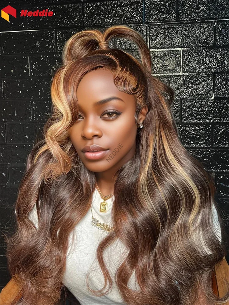 Парик из натуральных бразильских человеческих волос 13x6 Hd 13x4