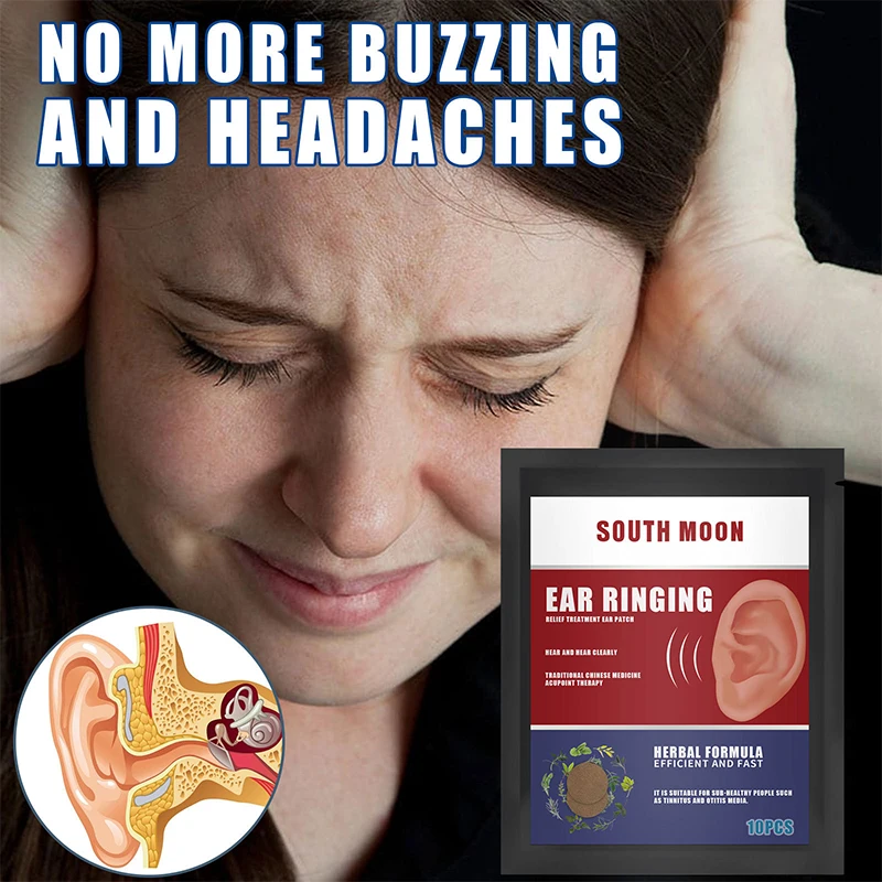 10 детской пластырь для реабилитации ушей снимает головную боль При зуде улучшает