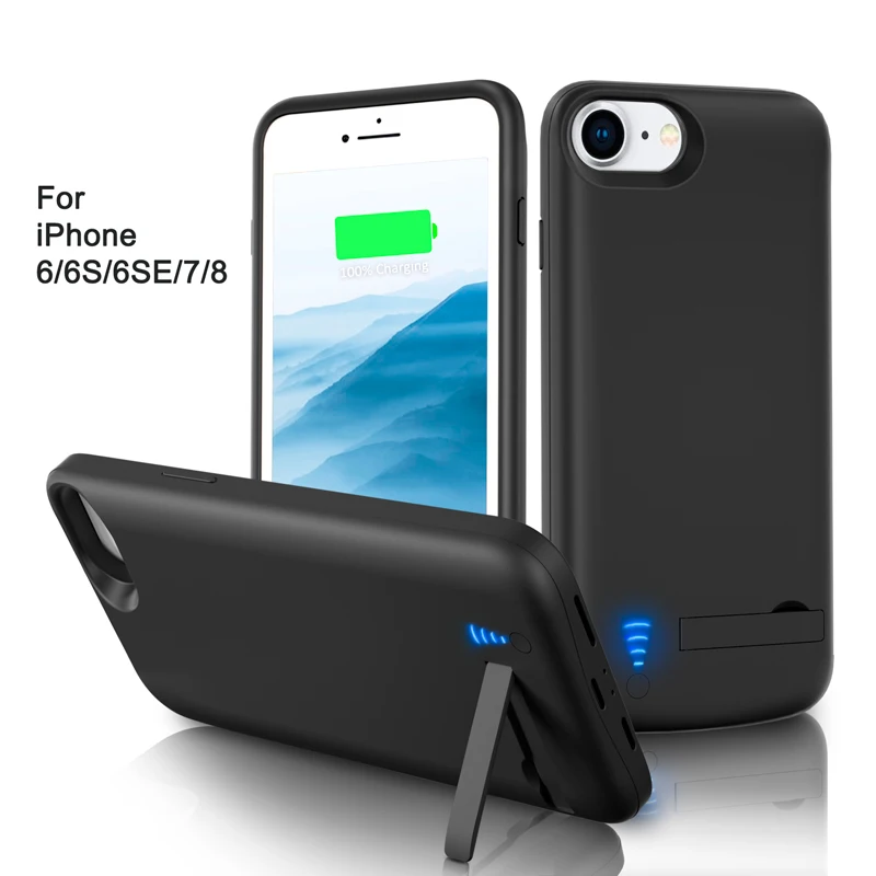 Чехол-аккумулятор для IPhone 7 8 6 s SE 10000 2020 мАч - Цена: 1488.01