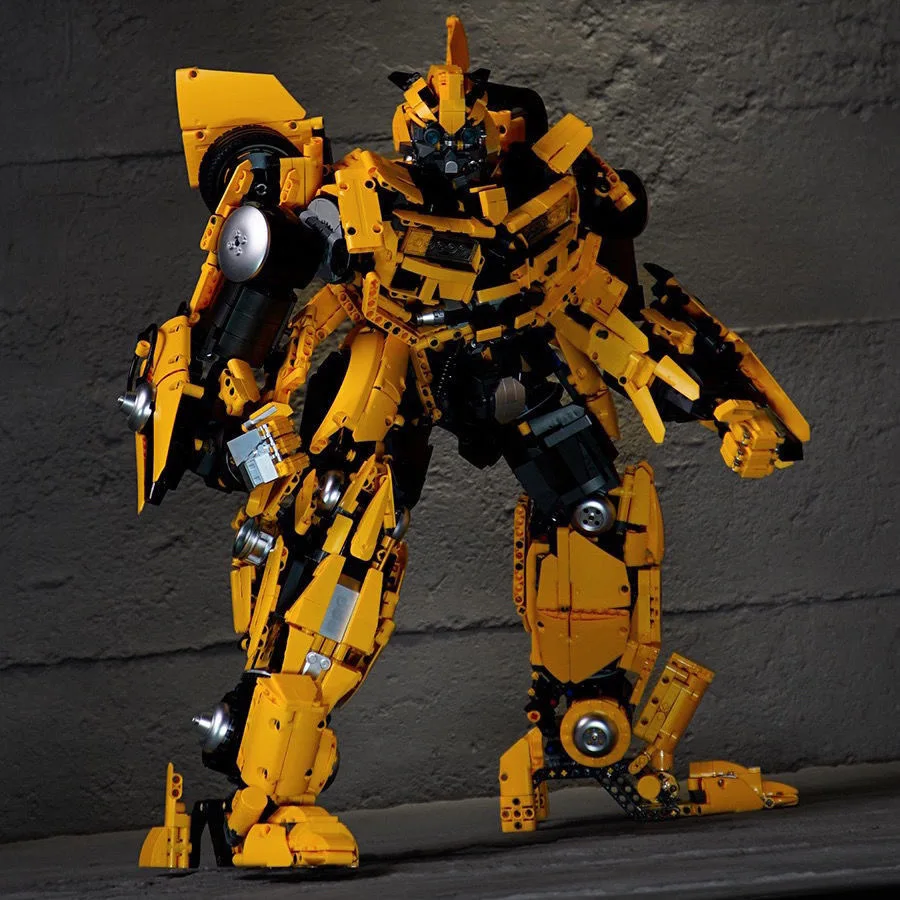 V5007 креативные экспертные идеи Трансформеры DJ Rambo Man Autobot технические модели