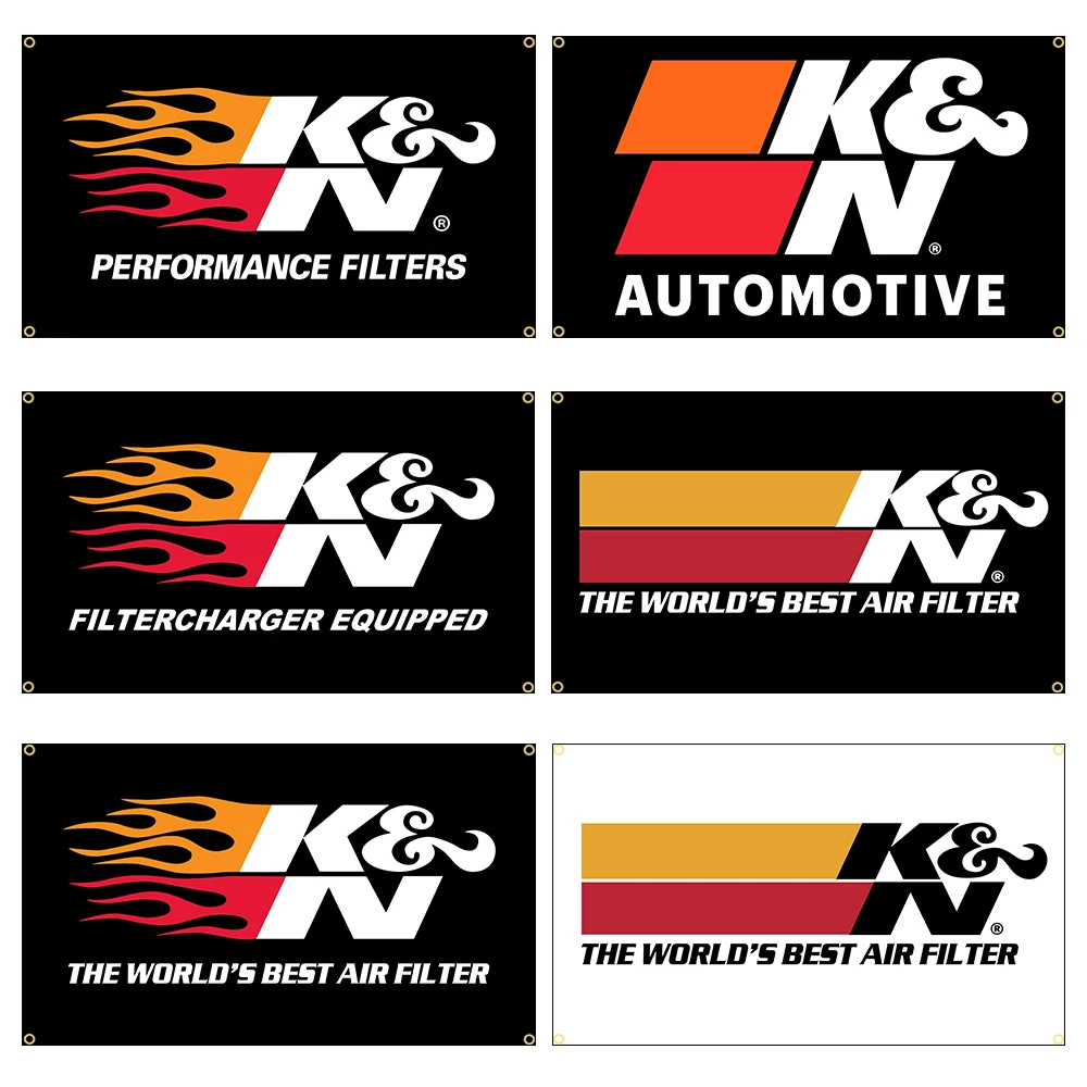 Cabin Filter Flag Racing Car Decoration Banner Garage Jemony