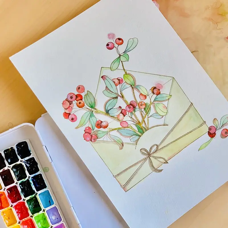 Ceny Kwiat Baohong 100% Bawełna 300g Profesjonalny Papier Do Malowania Akwarelowego Tutorial Malowane Szkic Kolorowanki Papier Sztuka Dostaw