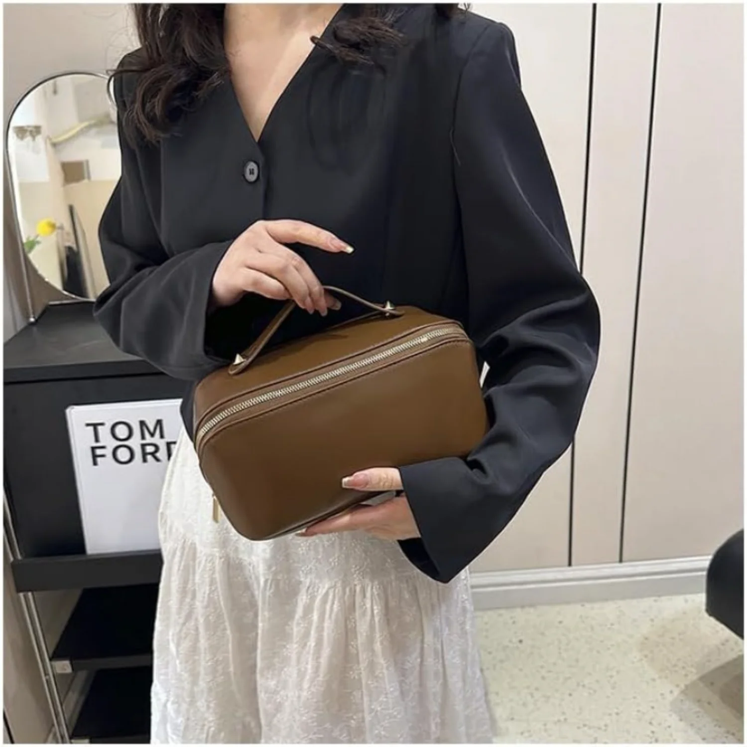 Косметичка большой емкости дорожная косметичка портативная водонепроницаемая