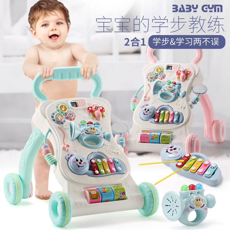 

Baby Learning Walker Baby Push Walkers for Kids with Light Music Baby Walker for Girls Boys, Gift for Babies Over 8 Months