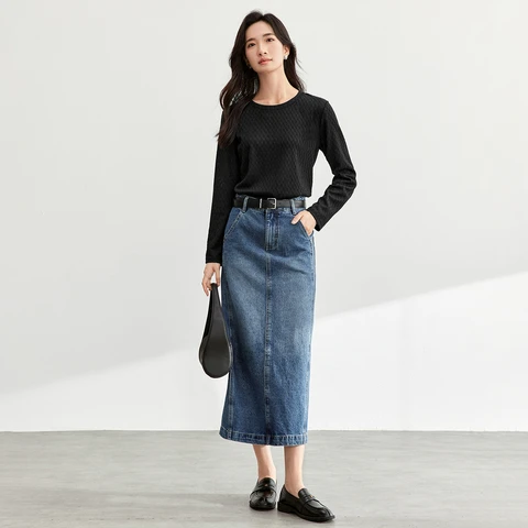 SENTUBILA футболка из полиэстера и спандекса