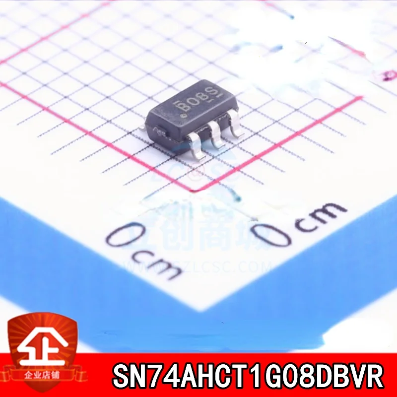 Новое и оригинальное SN74AHCT1G08DBVR SOT23-5, 10 шт., трафаретная печать: B08G SN74AHCT1G08DBVR SOT23-5 B08G
