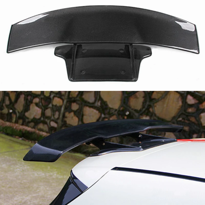 

For Mercedes-Benz A-Class W177 W176 A160 A180 A200 A250 A45 AMG Hatchback 2013-2018 V Type Carbon Fiber Roof Spoiler