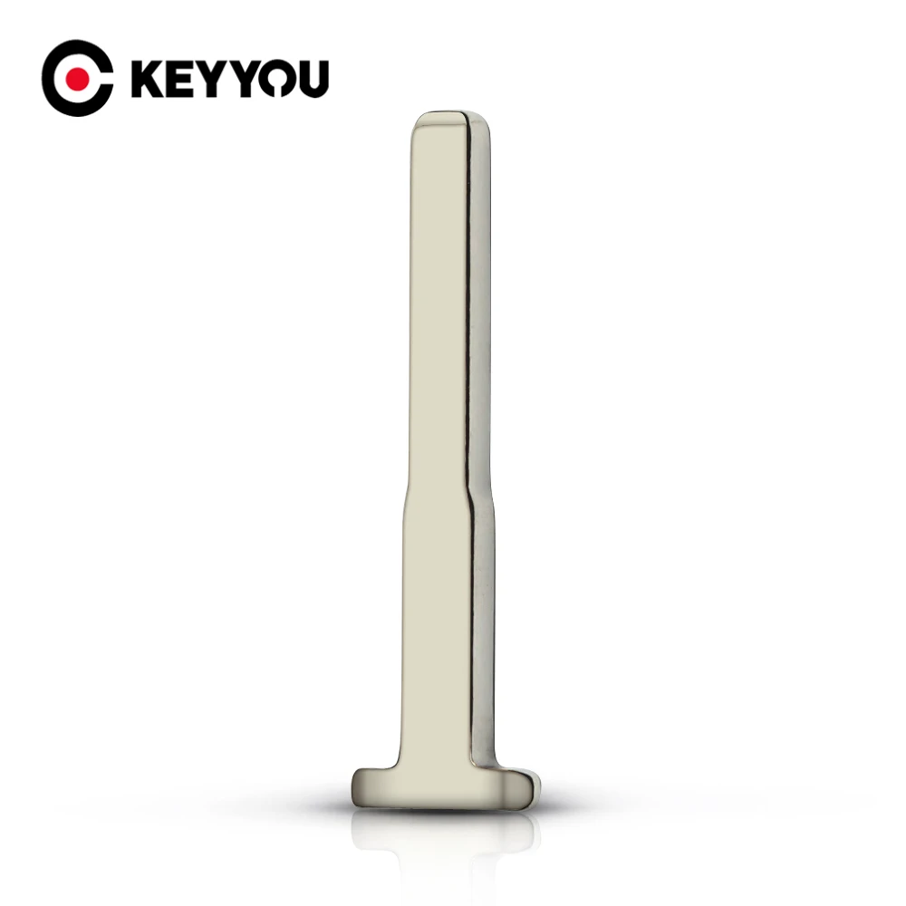 

KEYYOU Uncut Аварийный ключ Smart Remote Автомобильный ключ для Ford Focus C-Max Mondeo Kuga Fiesta B-Max Blank Uncut Blade