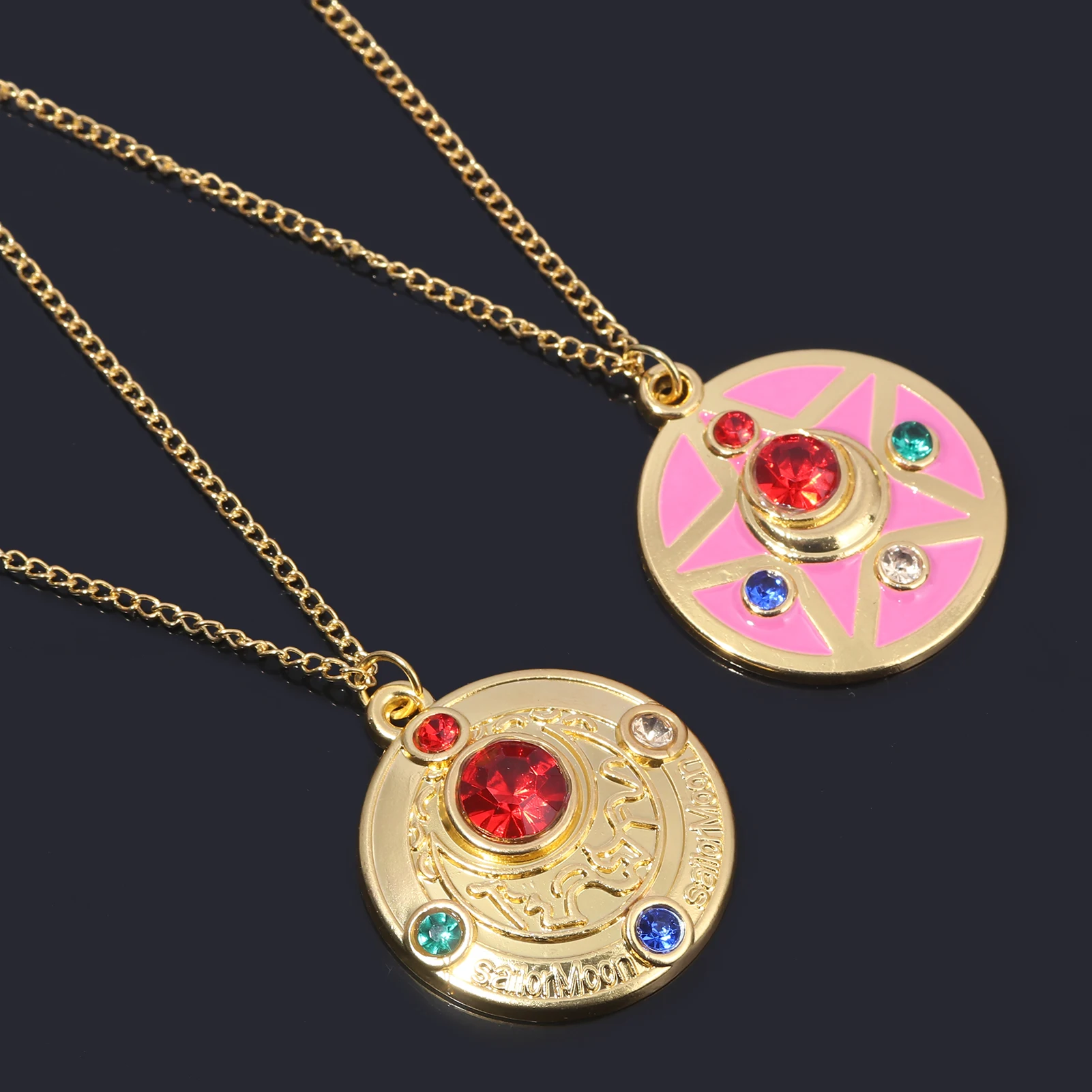 Аниме Нимфа Сейлор Мультфильм Персонаж Кулон Ожерелье Унисекс Мода Цинковый