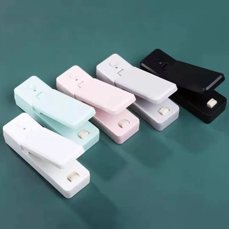 Бытовой портативный ручной зажим для запечатывания пищевых продуктов закусок