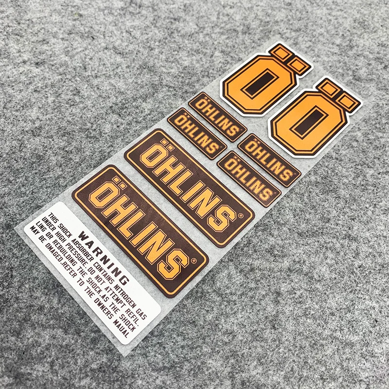 

Для OHLINS подвеска шокер демпфер аксессуары для мотоциклов украшение знаков реклама светоотражающие наклейки наклейки