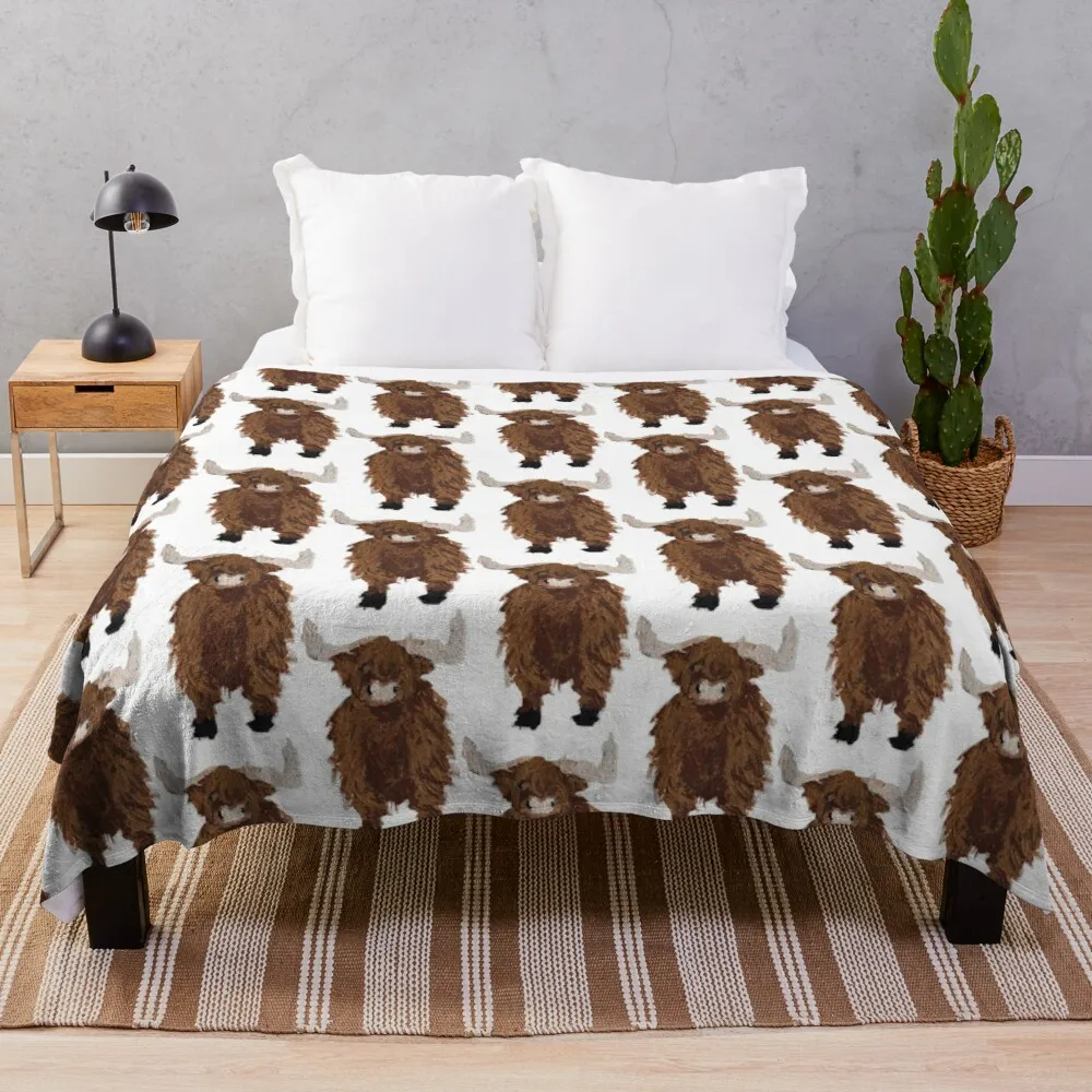 

Highland vaca lance, покрывало для малы, покрывало для дома, инвентарь, декоративные покрывала