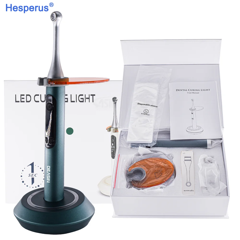 Светодиодная полимеризационная лампа Den Tal беспроводная для отверждения смолы Blue