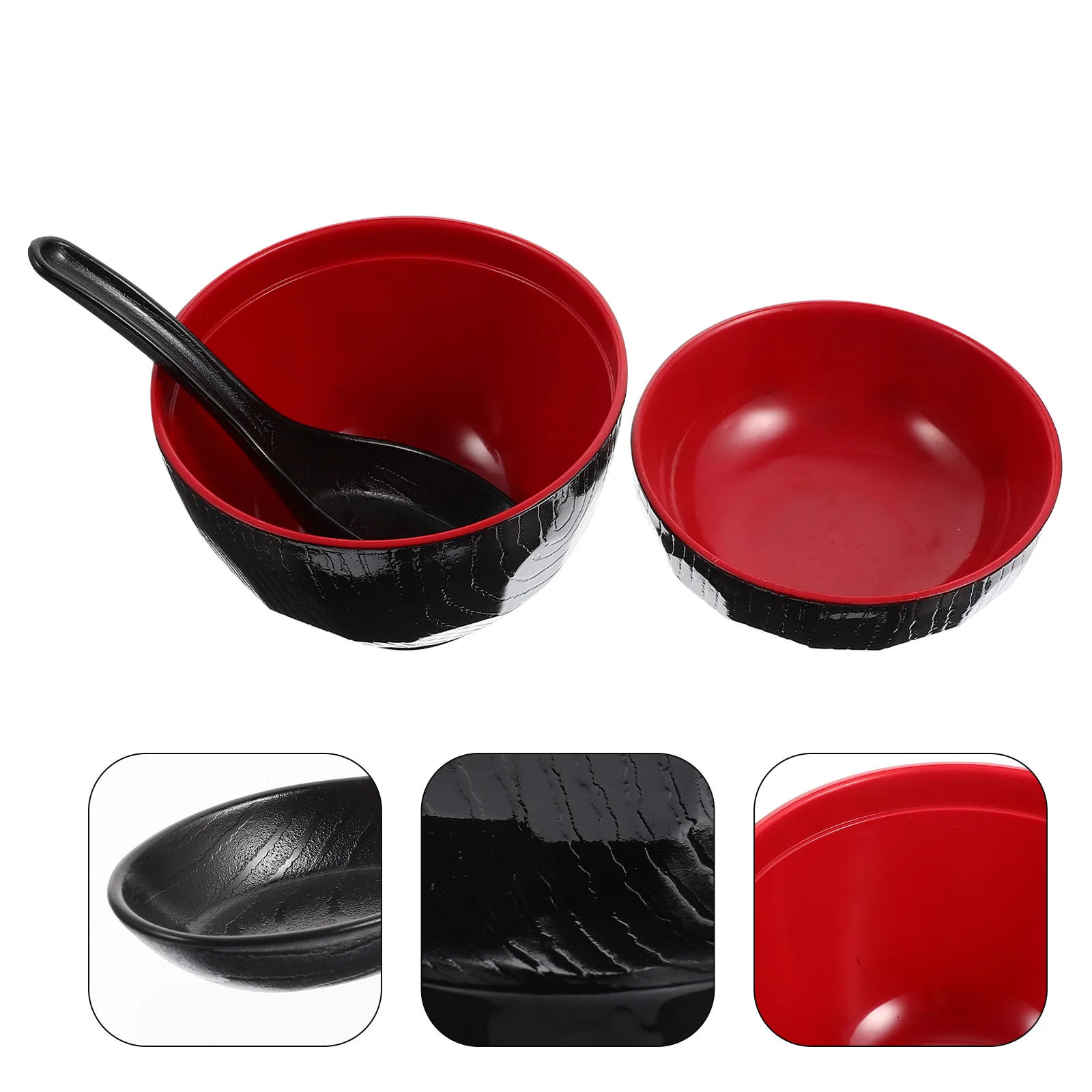 

Miso Soup Bowl Japanese Food Restaurant Container Chinese Containers Cooking Household Rice Melamine Kitchen Bowls Lid Lids