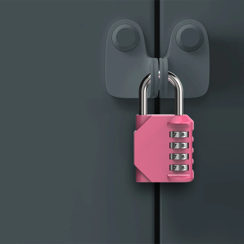 

Cabinet Password Padlocks Multipurpose Mechanical Dial Cabinet Lock For Home Bedroom