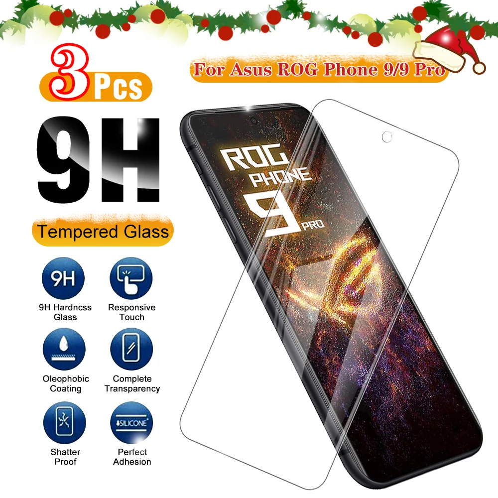3 шт. для телефона Asus ROG 9/9 Pro/8/8 Pro/7/7Ultimate/6/6 Pro/5 5G Защитная пленка экрана ROGPhone9 9Pro