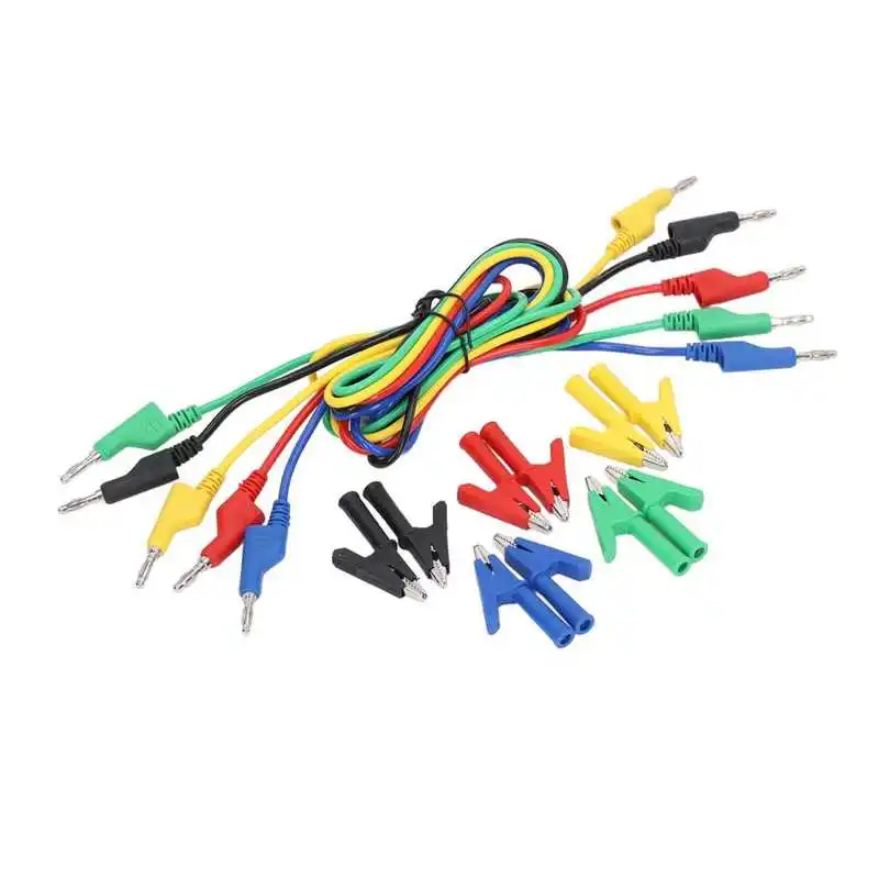

Test Leads Set Banana Plug Test Leads Kit Versatile 4mm for Instruments
