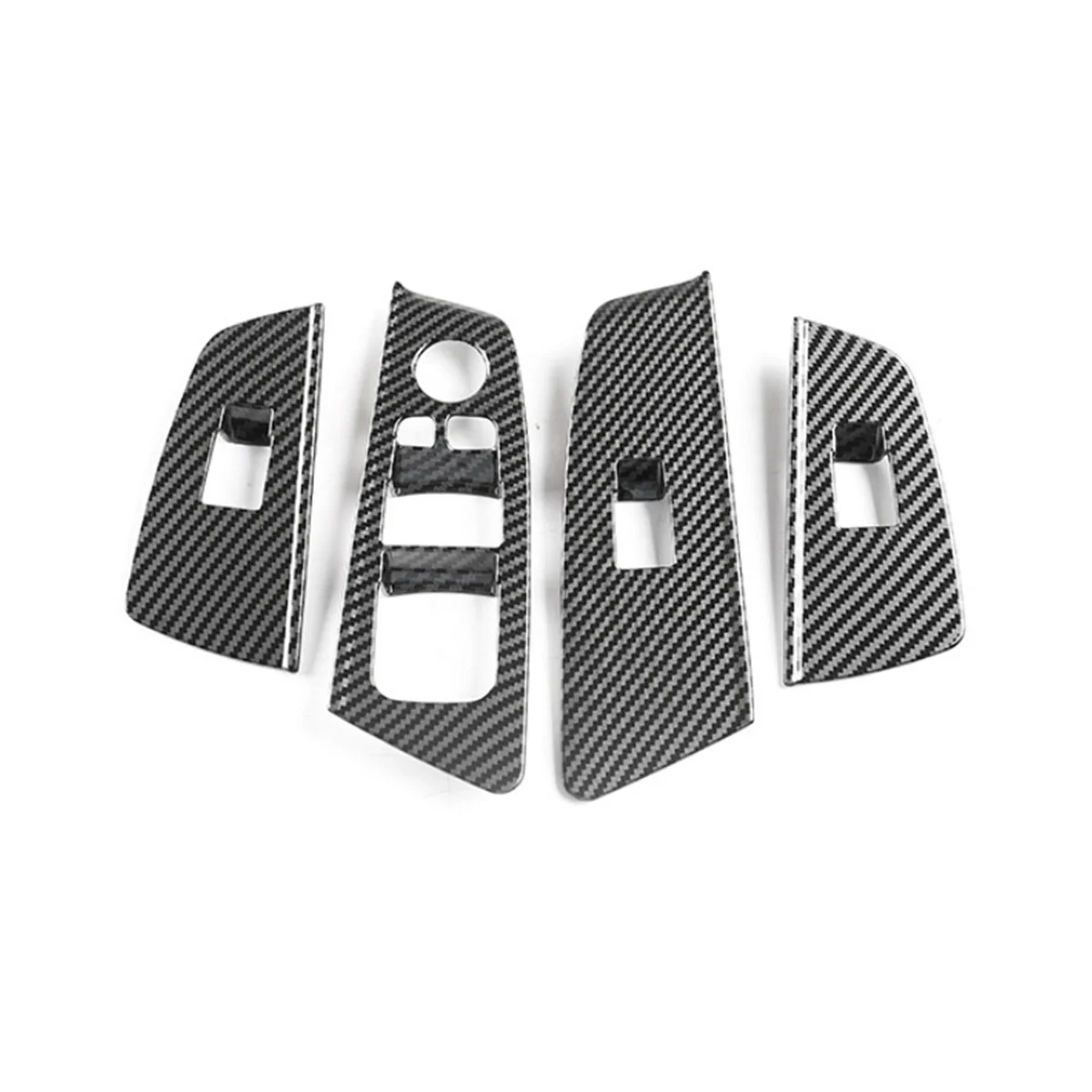 4 шт. наклейки на кнопки стеклоподъемника автомобиля BMW 5 серии G30 2018-2022