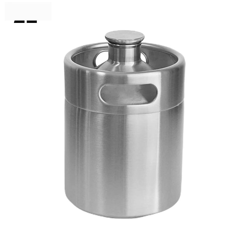 

Kitchen Beer Making Multifunction Canteen Summer With Lid Home Brewing Crafts Barware Mini Keg Growler Party Supplies Travel