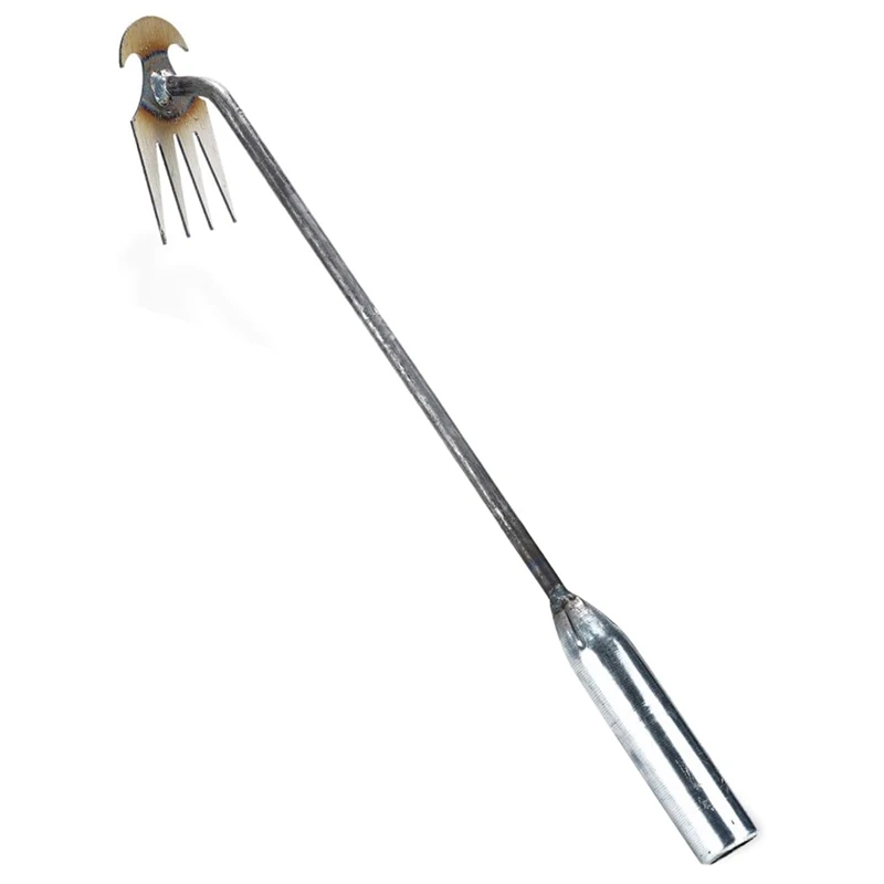 

Инструмент для железа, инструмент для удаления сорняков, 4 зубца, ручной инструмент для удаления сорняков с сада, двора, фермы