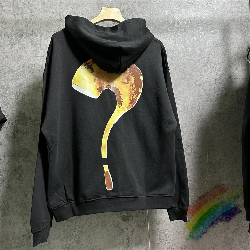 

Оранжевая толстовка с надписью «Вопросы», глобальная версия 430, унисекс, большой размер, тяжелая фотография, 430