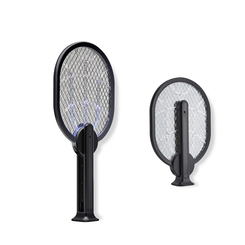 

Telescopic Electric Fly Racket Mini USB Rechargeable Nightstand Insect Lamp Safety Purple Light RV Bedroom Outdoor