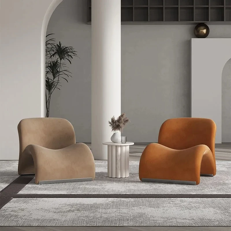 Итальянский минималистичный диван для гостиной балкона кресло отдыха