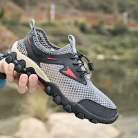 mens hiking shoes new summer men shoses outdoor low top lightweigh breathable mens casual shoes platform non slip walking shoes