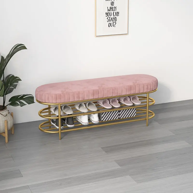 

Shoe Storage Bench With Seat Cushion Shoe Rack Shoe Shelf Shoe Rack Bench Bench Seat Living Room Furniture House Entry Furniture