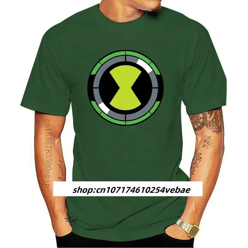 Мужская одежда мужская футболка Ben10 Omnitrix symbol белая женская