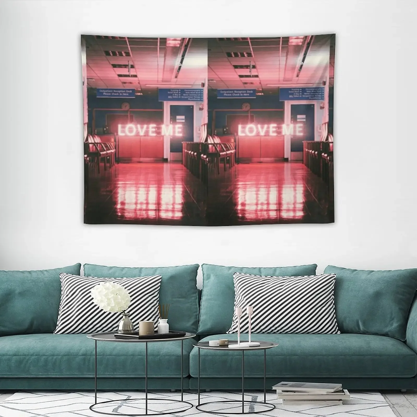 Гобелен 1975 &quotLove Me&quot товары для дома настенные художественные украшения