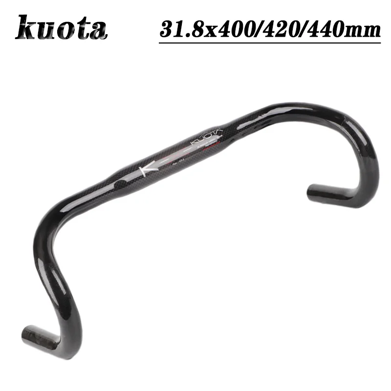 

Ultralight Road Bicycle Handlebars 3K Glossy Carbon Drop Handle Bar Cycling Bike Handle Bent Bars 31.8 x 400/420/440MM Parts