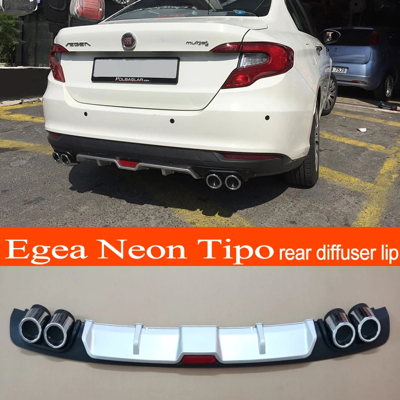 Неоновый спойлер Fiat Egea для заднего бампера автомобиля Neon Tipo из АБС-пластика