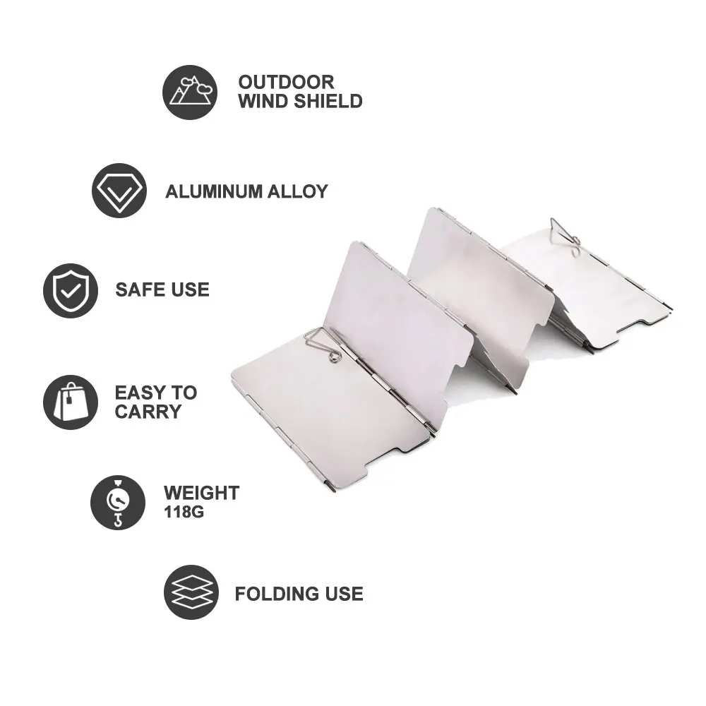 Портативная походная плита из алюминиевого сплава