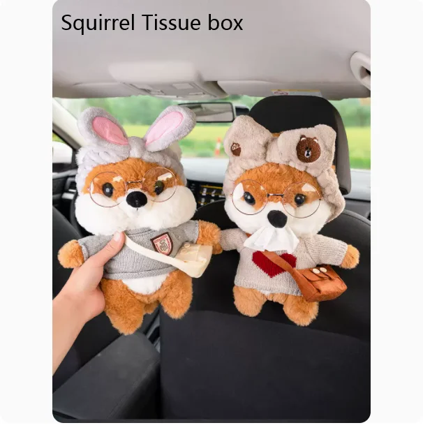 

Аниме Honkai Impact 3 Милая Стэн мягкая короткая плюшевая коробка для салфеток кукла подушка креативная бумага ящики салфетки держатель игрушки п...