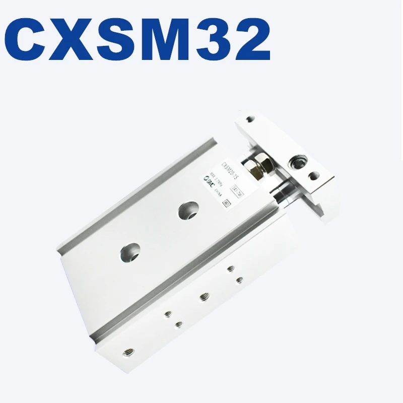 CXSM CXSL SMC CXSM32 CXSL32 Двухштоковый цилиндр Basic Typr CXSM32-10 -15 -20 -25 -30 -35 -40 -45 -50 -60 -70 -75 -80 -90 -100