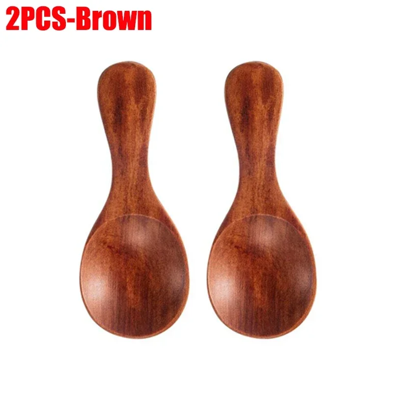 Деревянные мини-ложки MOONBIFFY, набор из 10 штук