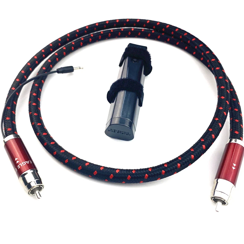 HiFi Eagle Eye Audio RCA цифровой коаксиальный кабель 75 Ом PSS серебряный разъем - Цена: 14734