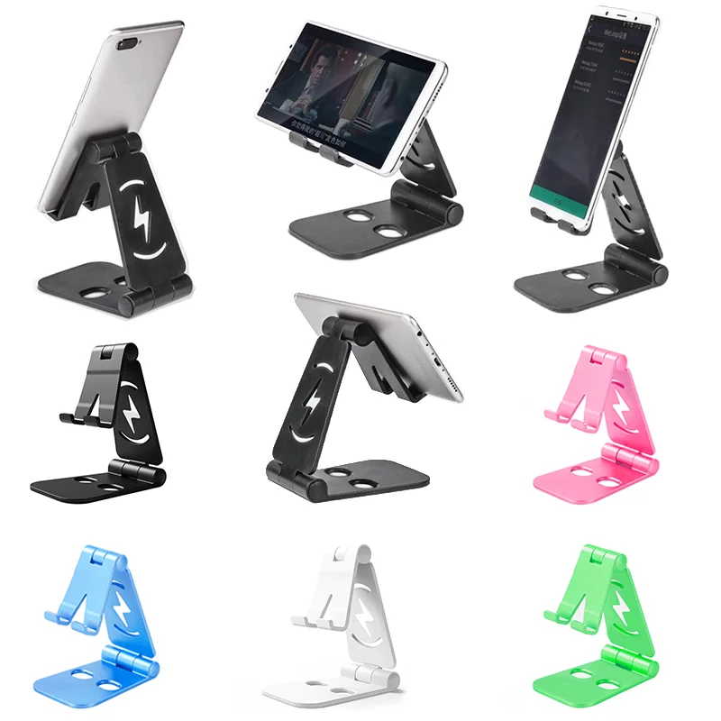 

Universal Mobile Phone Holder Stand Desktop Charging Base Double Adjustable Shelf Phone Stands For Ipad Iphone Huawei Xiaomi