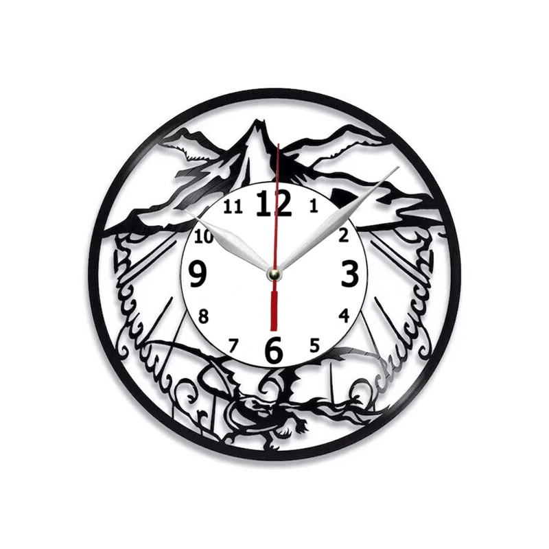 

Фантастические фильмы, виниловая запись, лазерная вырезка, настенные часы, искусство, уникальный Декор для дома, фильмы, искусство, празднич...