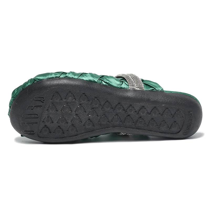 Fshion Luxury Slippers Women Flat Sandals 36-43 Summer Breathable Non-Slip Exposed Instep Sandals For Women Free Shipping