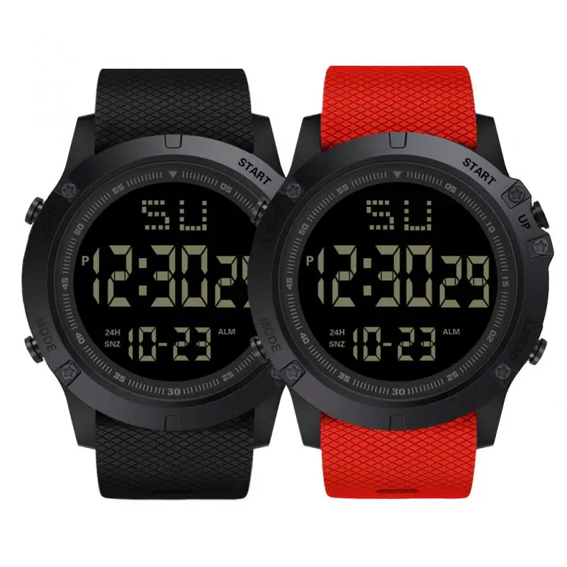 

Цифровые часы для мужчин, спортивные часы, военные армейские спортивные женские водонепроницаемые наручные часы, многофункциональные наручные часы для улицы, мужские
