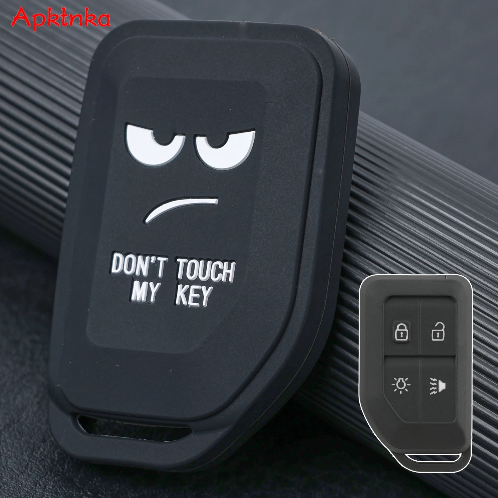 

4-кнопочный силиконовый смарт-брелок с дистанционным управлением, кольцо, чехол, защитный чехол для Volvo Truck FH16 CARGO 555 FM, интерьерный Стайлинг